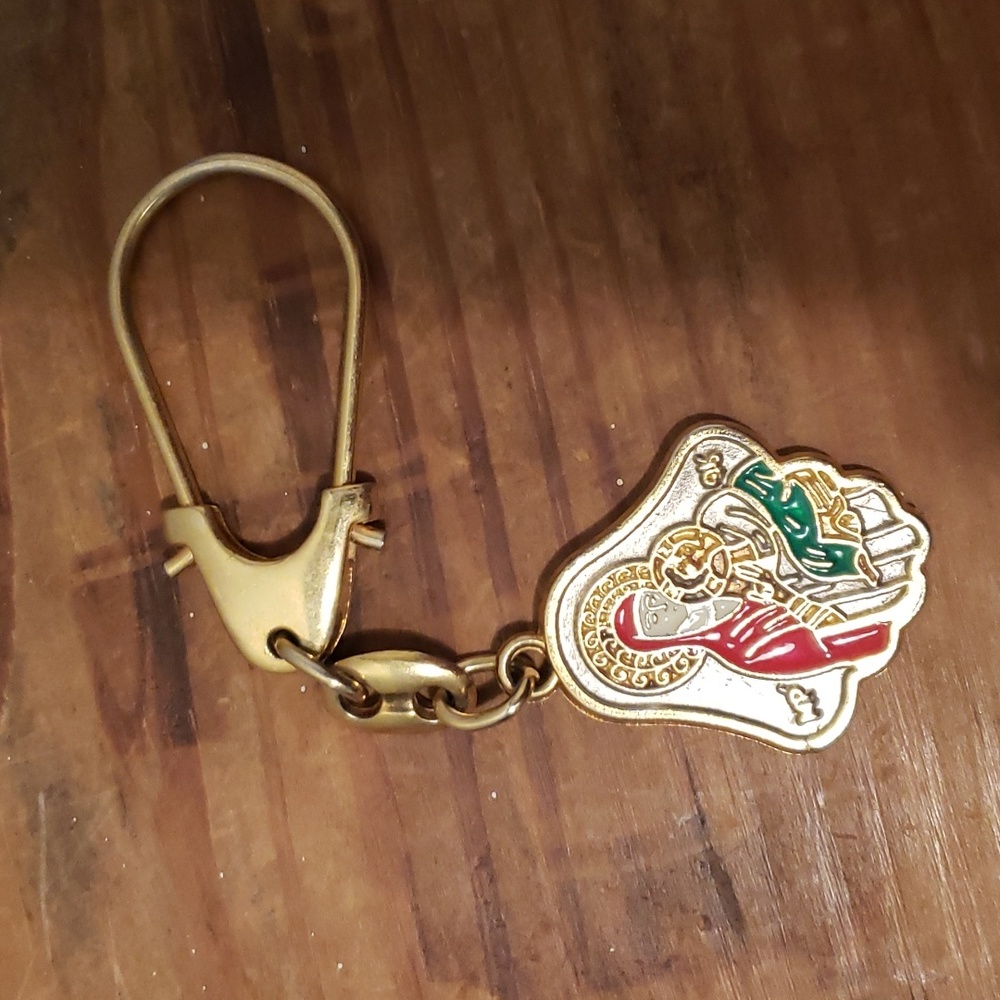 Greek Orthdox Mary and Jesus Keychain